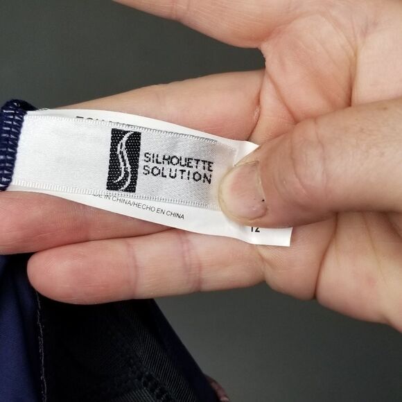 Silhouette Solution one piece swimwear size 10 - Picture 3 of 4